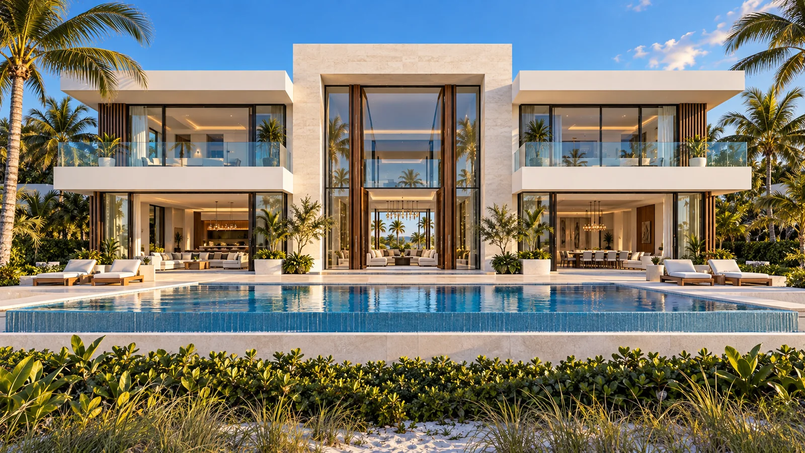The Atlantic Residence — Rear; illustrative view