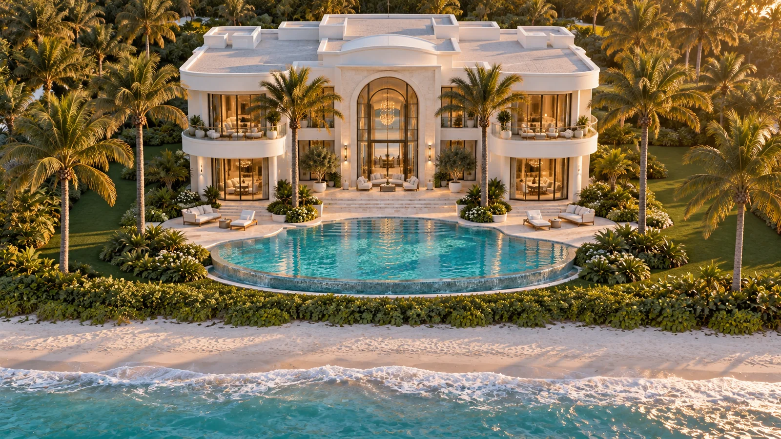 The Pearl Estate — Elevated; illustrative view