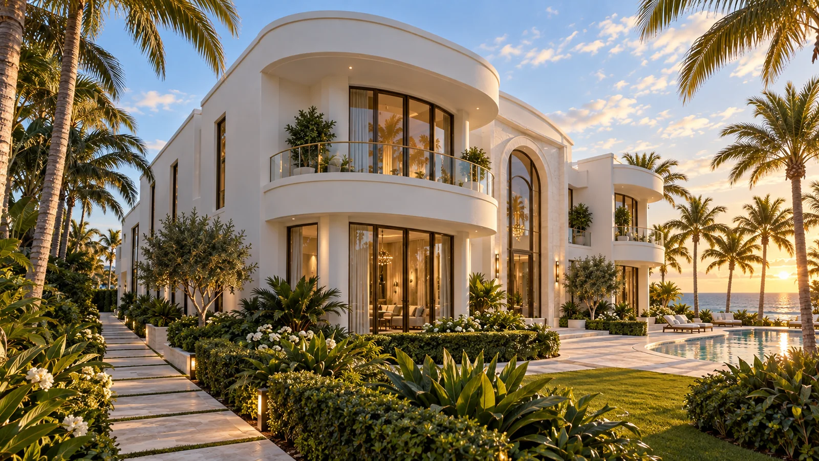 The Pearl Estate — Left; illustrative view