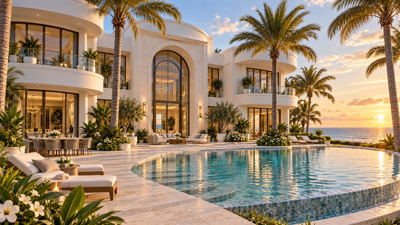 The Pearl Estate — Terrace; illustrative view